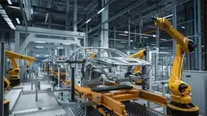 Machine de marquage de pièce automobile